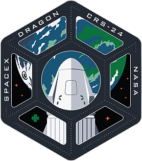 Patch Dragon SpX-24 (SpaceX)