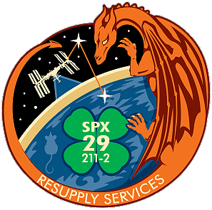 Patch Dragon SpX-29 (NASA)