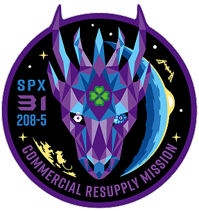 Patch Dragon SpX-31 (NASA)