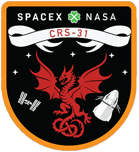 Patch Dragon SpX-31 (SpaceX)