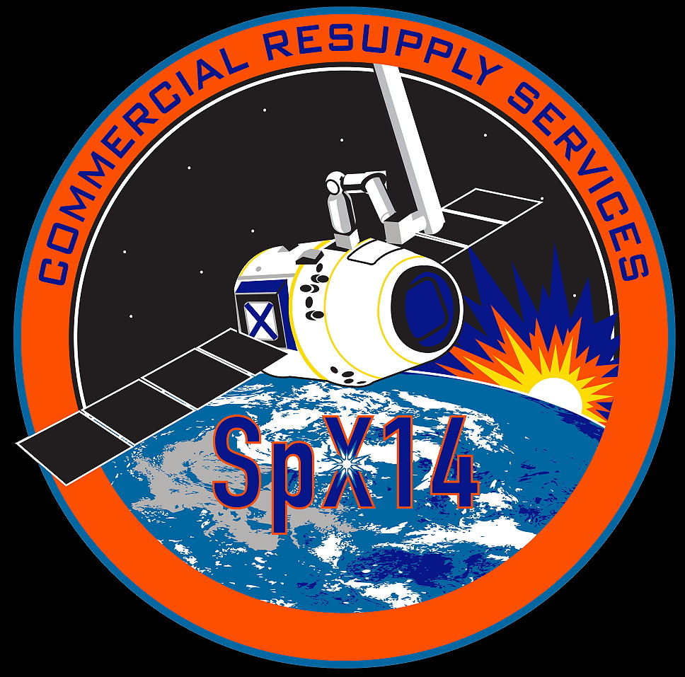 Patch Dragon SpX-14 (NASA)
