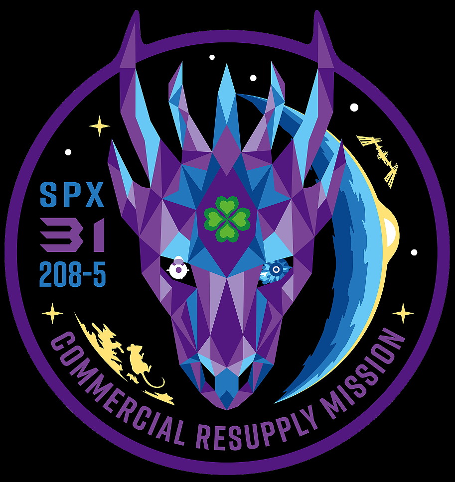 Patch Dragon SpX-31 (NASA)
