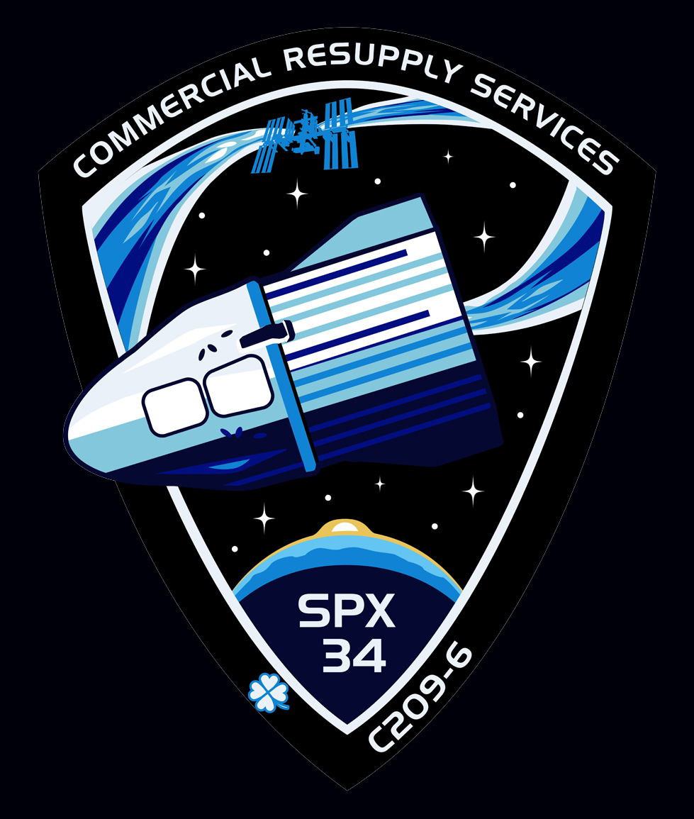 Patch Dragon SpX-34 (SpaceX)