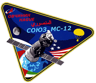 Patch Sojus MS-12 (Version f�r die Landung)