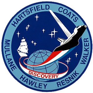 STS-41D patch