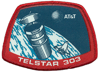 Patch STS-41D Telstar