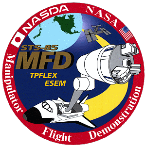 Patch STS-85 NASDA