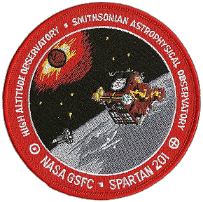 Patch STS-95 SPARTAN 201