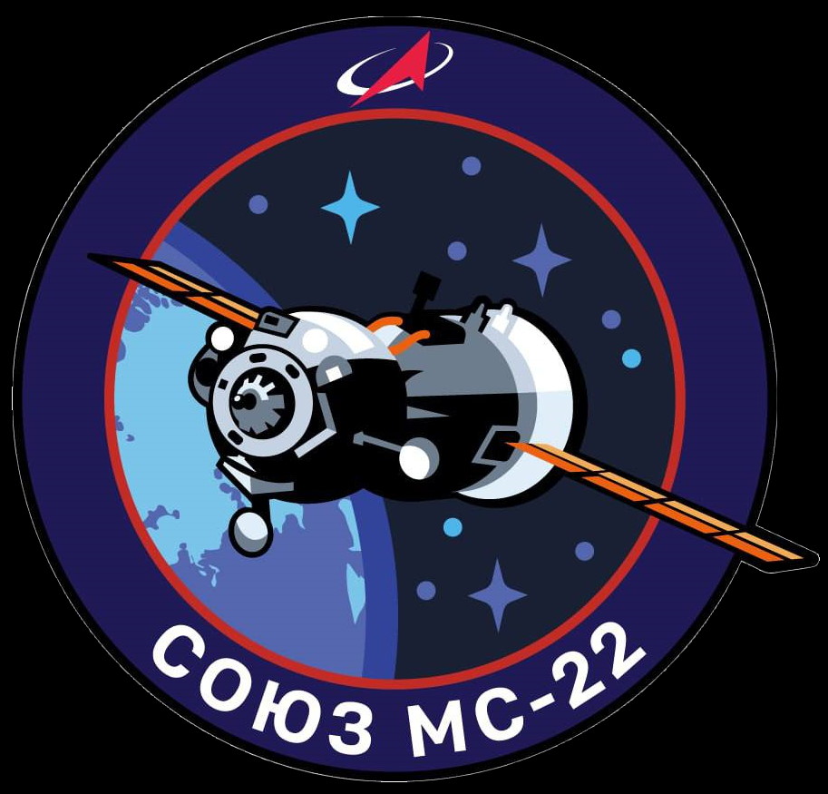 Patch Sojus MS-22 (Landung)