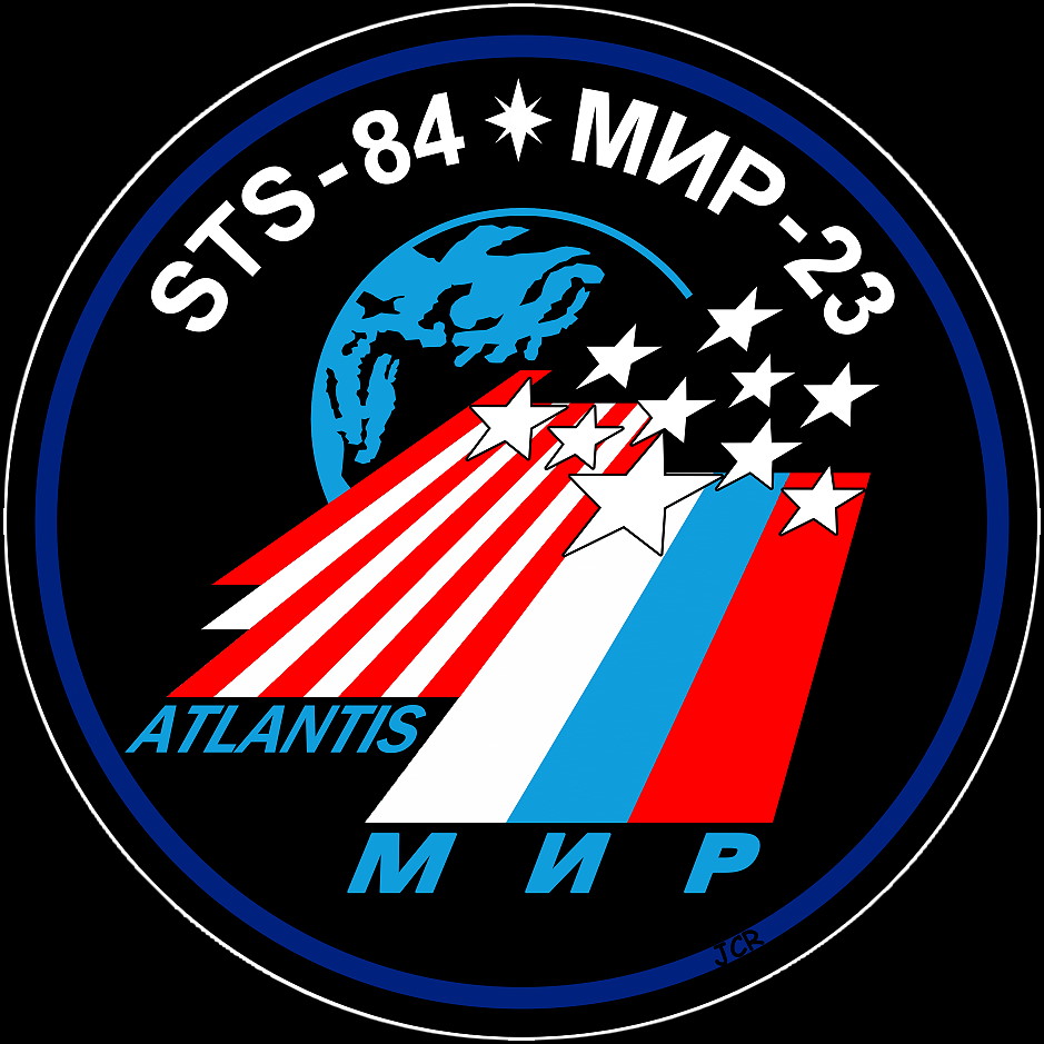STS-84-MIR-23 patch
