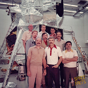 Crew Apollo 17 (prime, backup and support)