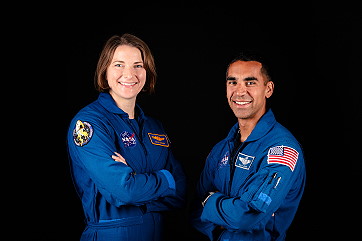 SpaceX Crew-3 (Kayla Barron and Raja Chari)